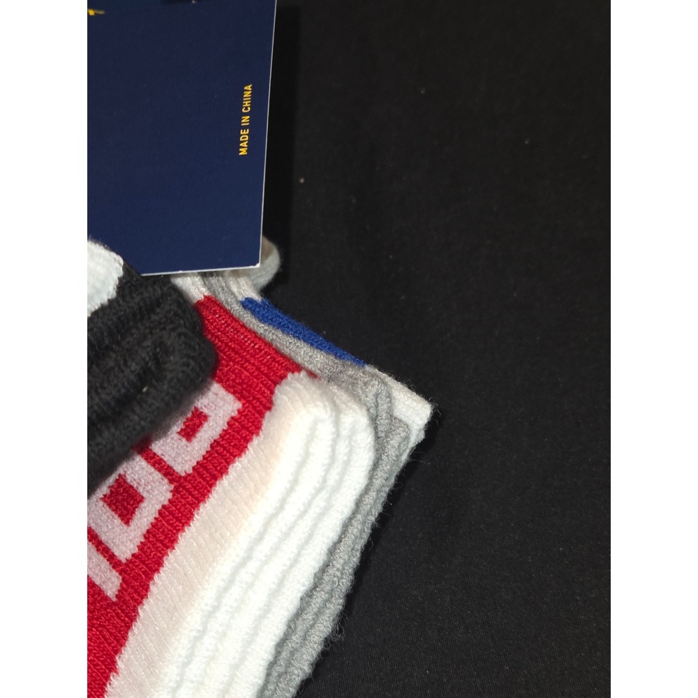 Polo Ralph Lauren Mens 6 Pair Classic Sport Arch Support Cushioned Comfort Socks - Picture 4 of 7